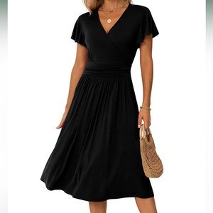 Casual Ruffle Short Sleeve Dresses